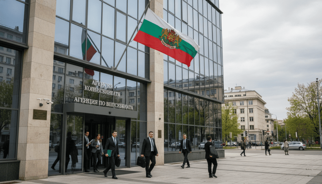 bâtiment administratif officiel en Bulgarie