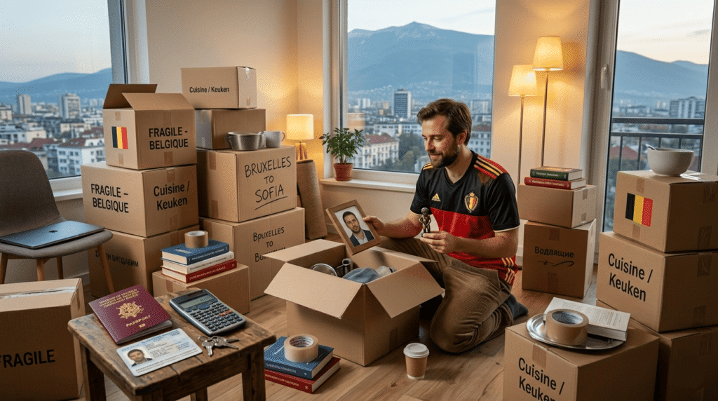 Belge installé dans un appartement en Bulgarie