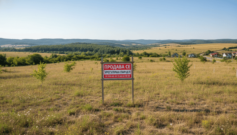 un terrain constructible en Bulgarie