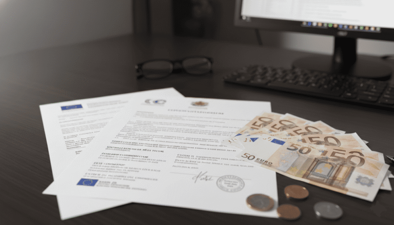 documents de domiciliation d'entreprise en Bulgarie et billets